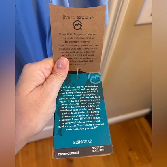 NEW Men’s Magellan Fishing Shirt Size 2X - Picture 6 of 9